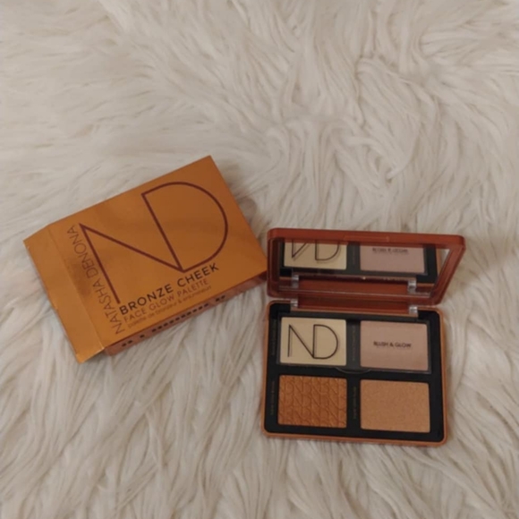 💖FIRM! NWT NATASHA DENONA BRONZE CHEEK FACE GLOW PALATTE - Picture 12 of 16